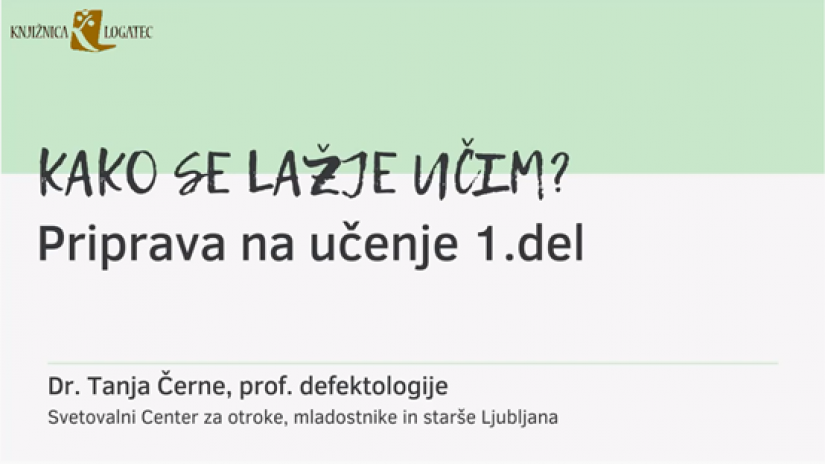 Kako se lažje učim?