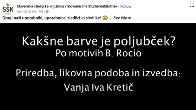 Kakšne barve je poljubček