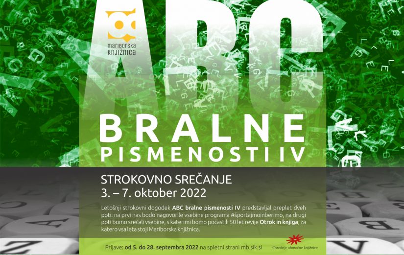 ABC bralne pismenosti 4 Najavni plakat