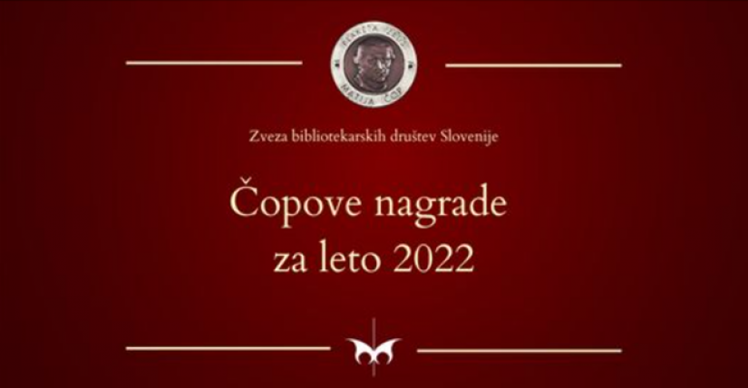 Znani so Čopovi nagrajenci za leto 2022