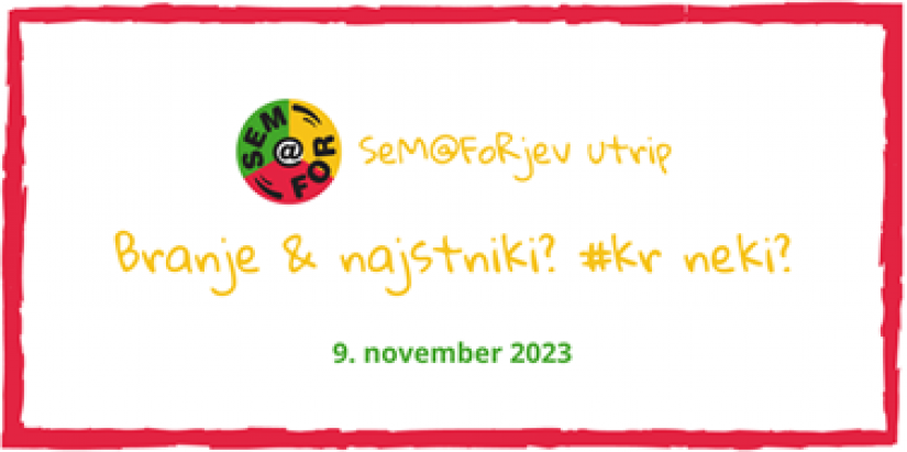 Semaforjev utrip Branje & najstniki? #kr neki? 9. november 2023